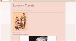 Desktop Screenshot of lovesickcorsets.blogspot.com