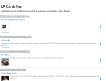 Tablet Screenshot of lpcardsfan.blogspot.com