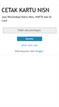Mobile Screenshot of cetaknisn.blogspot.com
