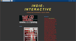 Desktop Screenshot of indie-interactive.blogspot.com