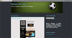 Desktop Screenshot of nucleoonline.blogspot.com