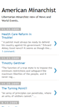 Mobile Screenshot of americanminarchist.blogspot.com