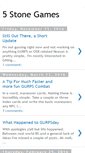 Mobile Screenshot of 5stonegames.blogspot.com