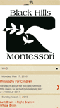 Mobile Screenshot of blackhillsmontessori.blogspot.com