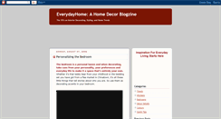 Desktop Screenshot of everydayhome.blogspot.com