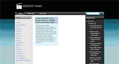 Desktop Screenshot of electionn.blogspot.com