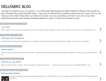 Tablet Screenshot of isellfabric.blogspot.com