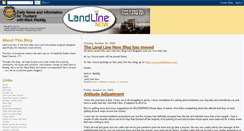 Desktop Screenshot of landlinenow.blogspot.com