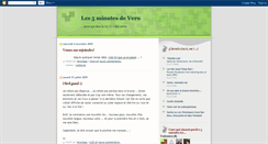 Desktop Screenshot of les5minutesdevero.blogspot.com