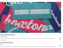 Tablet Screenshot of hoxtonhandmade.blogspot.com