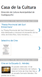 Mobile Screenshot of casadelaculturagchu.blogspot.com