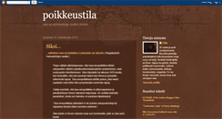 Desktop Screenshot of poikkeavaantilaan.blogspot.com