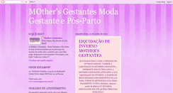 Desktop Screenshot of mothersmodagestante.blogspot.com