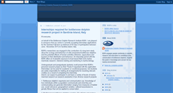 Desktop Screenshot of bottlenosedolphinresearchinstitute.blogspot.com