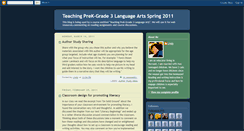 Desktop Screenshot of languagearts2009.blogspot.com