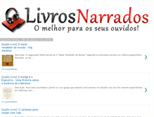 Tablet Screenshot of livrosnarrados.blogspot.com