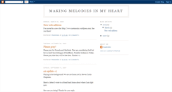 Desktop Screenshot of makingmelodiesinmyheart.blogspot.com