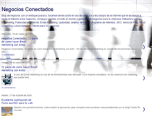 Tablet Screenshot of negociosconectados.blogspot.com