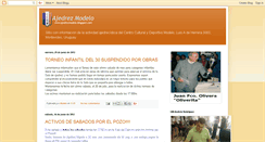 Desktop Screenshot of ajedrezmodelo.blogspot.com
