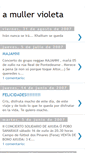 Mobile Screenshot of amullervioleta.blogspot.com