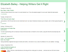 Tablet Screenshot of lizbaileywritingtips.blogspot.com