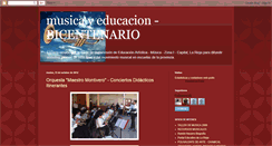 Desktop Screenshot of musicayeducacionz1.blogspot.com