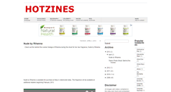 Desktop Screenshot of hotzines.blogspot.com