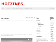 Tablet Screenshot of hotzines.blogspot.com