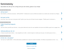 Tablet Screenshot of feministicky.blogspot.com