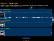 Tablet Screenshot of gazagamingempire.blogspot.com