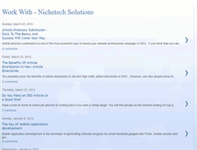 Tablet Screenshot of nichetechsolutions.blogspot.com