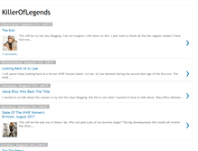 Tablet Screenshot of killeroflegends.blogspot.com