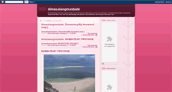 Desktop Screenshot of dimasalangmasbate.blogspot.com