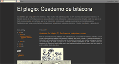 Desktop Screenshot of plagioteca.blogspot.com