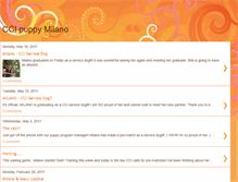 Tablet Screenshot of milanopuppy.blogspot.com