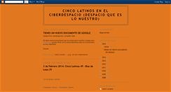 Desktop Screenshot of cincolatillos.blogspot.com