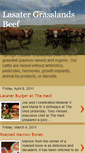 Mobile Screenshot of lasatergrasslandbeef.blogspot.com