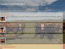 Tablet Screenshot of lasatergrasslandbeef.blogspot.com