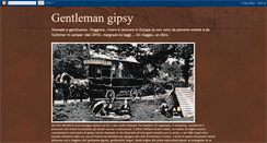 Desktop Screenshot of gentlemangipsy.blogspot.com