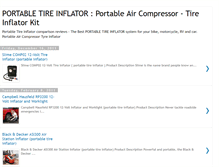 Tablet Screenshot of portable-tire-inflator.blogspot.com