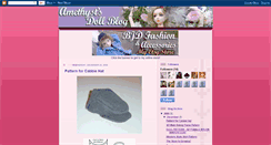 Desktop Screenshot of amethystsdollblog.blogspot.com