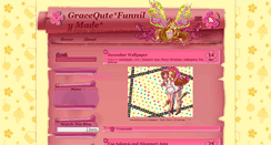Desktop Screenshot of gracequte-funnystuff.blogspot.com
