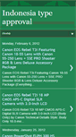 Mobile Screenshot of indonesiatypeapproval.blogspot.com