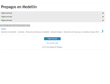 Tablet Screenshot of medellinprepagos.blogspot.com