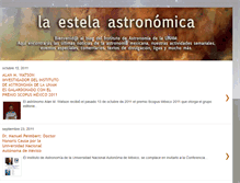 Tablet Screenshot of institutodeastronomia.blogspot.com