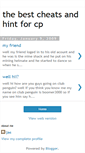 Mobile Screenshot of cpcheats101.blogspot.com
