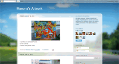 Desktop Screenshot of maeona-maeonasart.blogspot.com