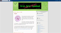 Desktop Screenshot of eringetsspanked.blogspot.com