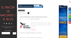 Desktop Screenshot of elrincondemacondo.blogspot.com
