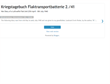 Tablet Screenshot of flaktraba.blogspot.com